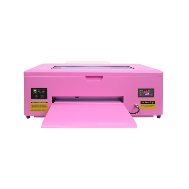 EraSmart Pink Desktop DTF Printing Machine for POD Business Success