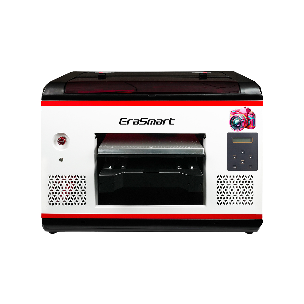 EraSmart UV Printer Flatbed Stable Printing with Visual Positioning